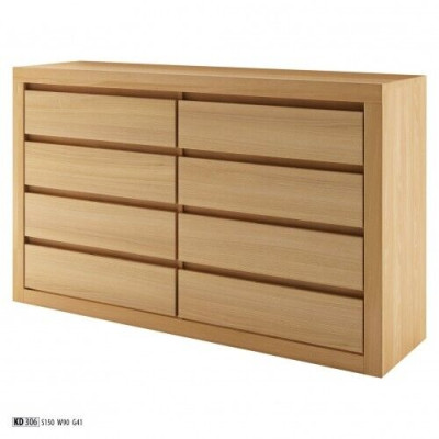 xxl drawers Chest of drawers Real wood Wardrobe Oak Solid wood Chests of drawers Sideboard new