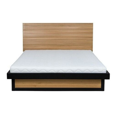 Loft Beds 140x200cm Solid Wood Bedroom Furniture Real wood Bed Oak Metal