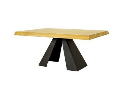 Design X Legs Coffee table Pine Solid Real Wood Furniture Side Table Tables