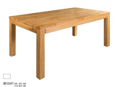 Table Dining table Massive Furniture Dining room 200x100cm Real Wood solid wood new Tables
