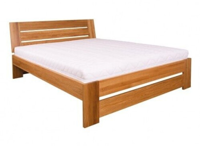 Wooden bed Real Wood Bed Hotel Design Style Massive 120x200 Bedroom