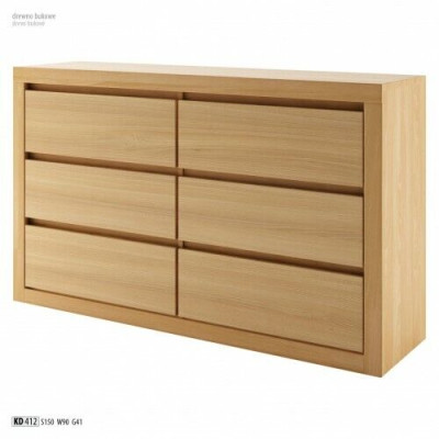 Wood Chest of drawers Drawers Chest of drawers handmade Real wood Bedroom Chest of drawers new