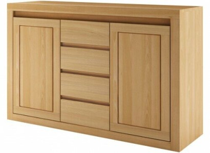 Designer Chest of drawers Side Low Board Wardrobe Shelf for Living room Solid wood