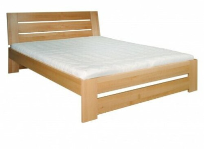 Wooden bed Real Wood Bed Beds Bedroom Hotel 180x200 cm Style Solid Furniture