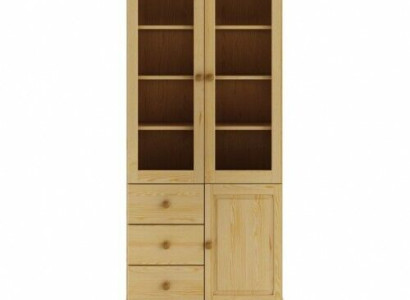 Display case Living room Furniture Sideboard Wood Display cabinets Glass Wardrobe Real wood Solid