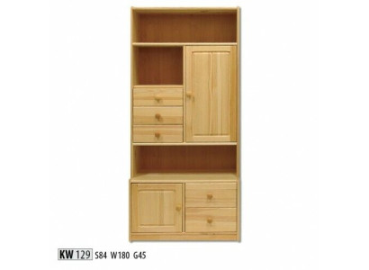 Solid wood wall cabinet shelves kitchen cabinet wardrobe solid wood furniture wood shelf