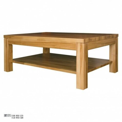 Coffee table Wooden table Real wood Solid Wood Side table Table 120x80 Coffee tables