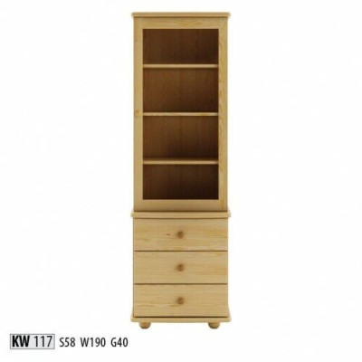 Display case Living room Furniture Wood Showcases Glass Wardrobe Shelf Sideboard new Solid