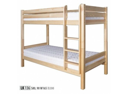 Bunk bed Loft bed Childrens bed Pine Wood Children Room Solid wood Furniture Wood new