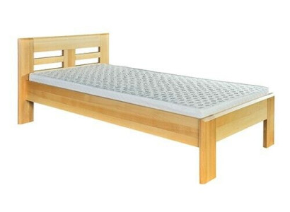 Wooden bed Real Wood Bed Beds Bedroom Hotel 100x200 Style Solid Furniture