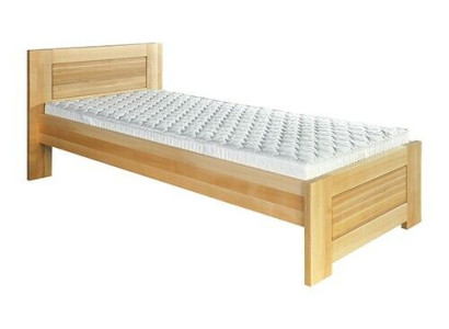 Wooden bed Real Wood Bed Bedroom Hotel 100x200 Style Solid Furniture Beds