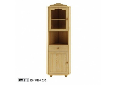 Glass showcase corner showcase corner wardrobe real wood solid wood new display cabinets