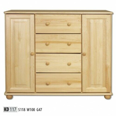 Solid Chest of drawers Sideboard Wardrobe Chests of drawers Real wood Cabinets new Sideboard Furniture