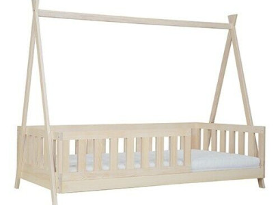 Wooden bed Real Wood Bed Beds Canopy Bed Hotel 90x200 Style Massive Furniture new
