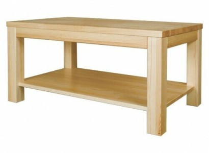 Wooden table Coffee tables from Wood massive Living room Furniture 120x70cm Solid Tables