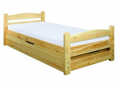Bedroom Wooden bed Real Wood Bed Beds Hotel 90x200 Style Solid Furniture