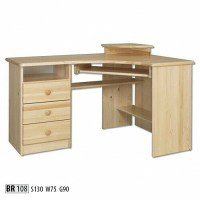 Table Wood Desk Tables Corner Table Computer Desk Solid Real wood