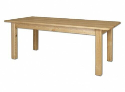 Table Dining table Massive Furniture Dining room 200x90cm Real Wood Solid wood new Tables