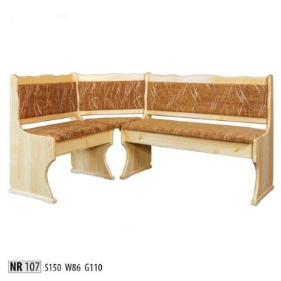 Corner bench wooden bench solid benches kitchen dining area corner seat Real wood Wood Furniture new