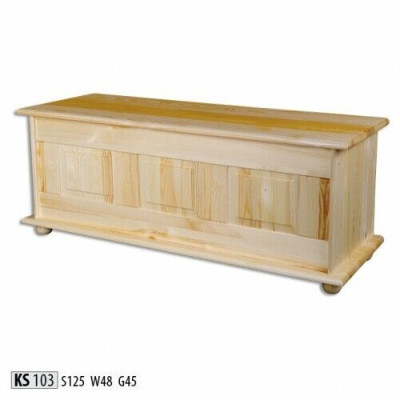 Solid wood storage box wooden box lid pine handcraft box boxes 125x45