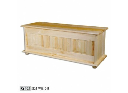 Solid wood storage box wooden box lid pine handcraft box boxes 125x45