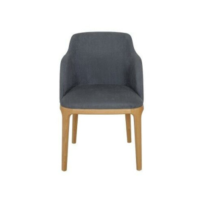 Chair Armchair Upholstery Chairs Lounge Solid Wood Textile Wood Armchair Leather new