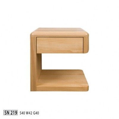 Solid wood Bedside table Nightstand Night console Side table Handcraft Furniture