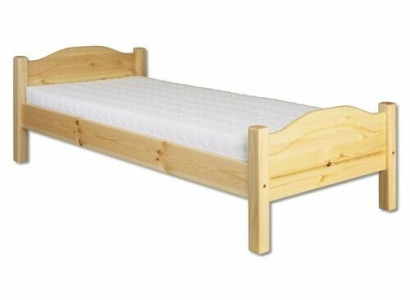 Single bed youth bed pine bed solid pine wood Wooden bed 100x200 Handcraft new
