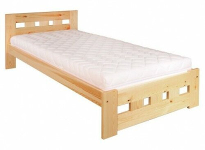 Single bed youth bed pine bed solid pine wood Wooden bed 100x200 Handcraft