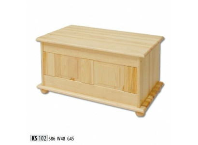 Decorative box solid wood furniture wood furniture handcraft casket chest real wood 86x45cm