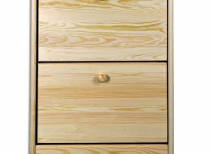 Shoe cabinet 4 compartment Chest of drawers Real wood Solid Furniture Shoe tipper Shelf