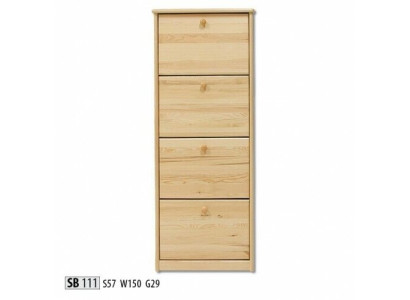 Shoe cabinet compartment Chest of drawers Real wood Solid Furniture Shoe rack Shelf