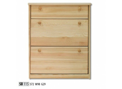 Shoe chest made from real wood handmade shoe tipper shoe chest made from 3 drawers