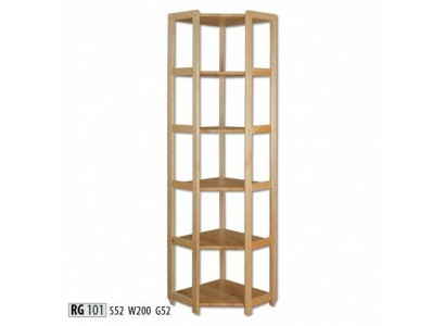 Shelf Bookshelf new Solid Pine Natural Handcraft Corner Shelf Shelves Office new