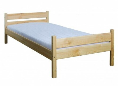 Bed single bed pine bed solid pine wood Wooden bed 100x200 Bed frame Wood