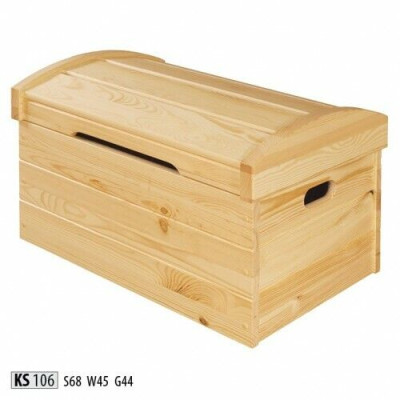 Decorative box solid wood furniture wood furniture handcraft casket chest real wood 68x44cm