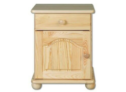 Solid Bedside table Wood Bedside tables Table Consoles Consoles Chest of drawers Country house style
