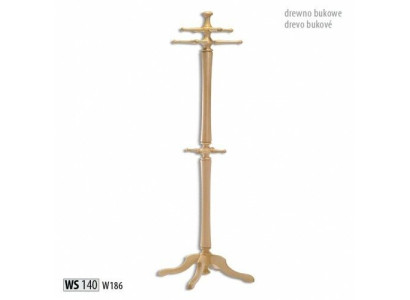 Coat stand Wood Clothes stand Coat rack hanger 186cm Modern stand