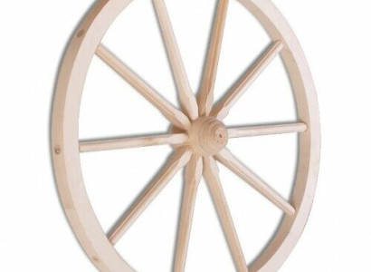 Wagon wheel wooden wheel spoke wheel 80 cm wall decoration horse rat decoration garden new