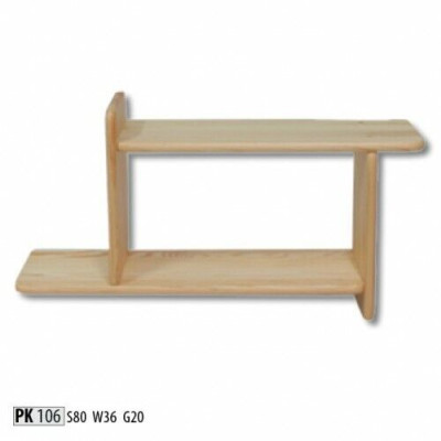 Handcraft Wall shelf Shelf Bookshelf Wall unit Living room Wall Shelf solid wood