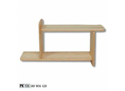 Handcraft Wall shelf Shelf Bookshelf Wall unit Living room Wall Shelf solid wood