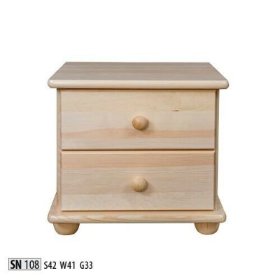 Solid wood Bedside table Nightstand Nightstand Bedroom Handcraft Wood