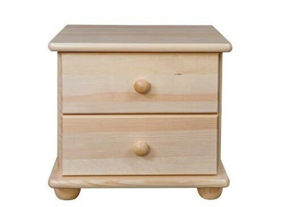 Solid wood Bedside table Nightstand Nightstand Bedroom Handcraft Wood
