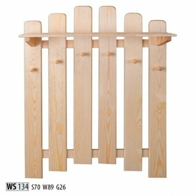 Coat rack wall coat rack with 6 hooks, wall panel hallway coat rack coat rack panel