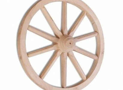 Dekorad wooden wheel Ø 60 cm spoke wheel wagon wheel garden decoration shop decoration decoration new