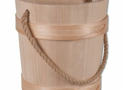 Wooden bucket decorative bucket container flower pot bucket decorative from Wood Decoration new