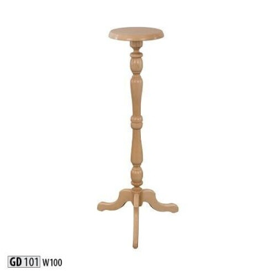 Stand for flowers wooden stand Russian work stand from real wood base