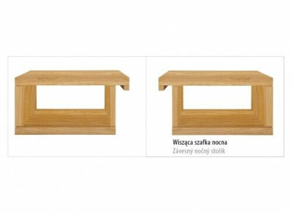 Bedside table Solid wood nightstand nightstand night console solid wood Furniture Wood