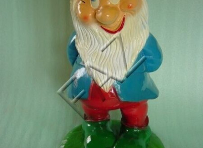 Dwarf figure garden statue sculpture figures sculptures decoration decoration new 47 cm