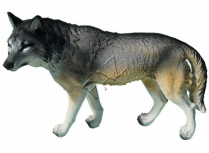 Design Wolf Figure Garden Statue Sculpture Figures Sculptures Decoration Decoration c573